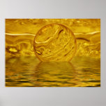 Het gloeien print