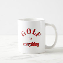 Het golf is alles mokken