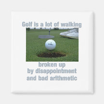 Het golf is heel wat het lopen magneten