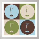 Het Golf van het pop-art Poster