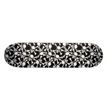 HET GOTISCHE PATROON VAN DE GEKRUISTE KNEKELS VAN  PERSOONLIJK SKATEBOARD
