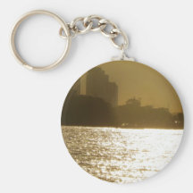 Het gouden Licht van de Boot Sleutelhangers