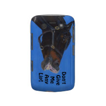 Het grappige Geval van Blackberry van het Paard Ge Blackberry Bold Case