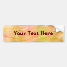 Het gras bevlekt bumpersticker