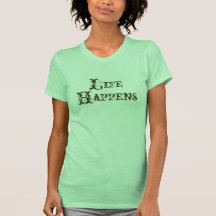 Het groene Leven gebeurt Tshirt