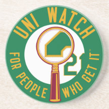 Het groene Onderzetter van het Horloge Uni