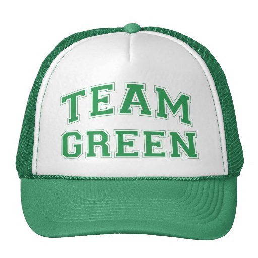 Het Groene Pet van het team