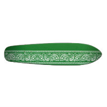 Het groene Skateboard Oldschool van Paisley