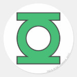 Het groene Symbool van de Lantaarn Stickers