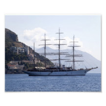 Het grote Schip van de Piraat Fotografische Afdruk