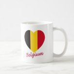 Het Hart van de Vlag van België Koffie Bekers