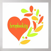 Het Hart van Scrapbooking Afdruk