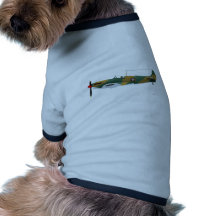 Het Heethoofd van Supermarine Hondenshirt