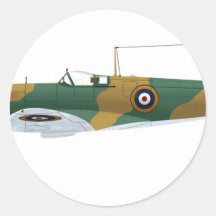 Het Heethoofd van Supermarine Stickers