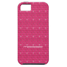 Het hete Roze Geval van Cellphone van de Fonkeling iPhone 5 Cases