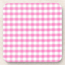 Het hete roze patroon van de Gingang Bier Onderzetter