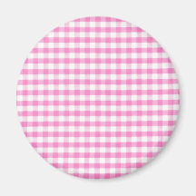 Het hete roze patroon van de Gingang Koelkast Magneetjes