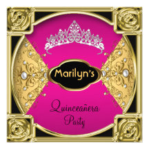 Het Hete Roze van de Partij van de Verjaardag van  Uitnodigingen