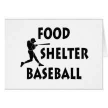 Het Honkbal van de Schuilplaats van het voedsel Kaart