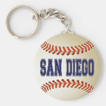 HET HONKBAL VAN SAN DIEGO SLEUTELHANGERS