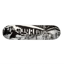 HET HOOFD VAN DE VLAM PERSOONLIJK SKATEBOARD