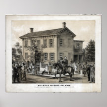 Het Huis van Abraham Lincoln Plaat