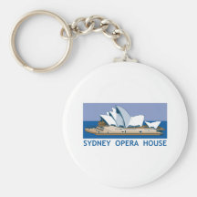 Het Huis van de Opera van Sydney Sleutelhanger