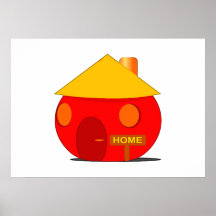 Het Huis van de pompoen Afdruk