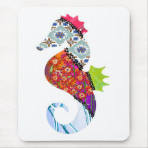 Het Huisdier Mousepad van het Lapwerk van Seahorse Muis Matten