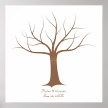 Het Huwelijk Guestbook van de Boom van de vingeraf