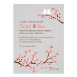 Het Huwelijk van de Tuin van de Bloesem van de ker Uitnodigingen