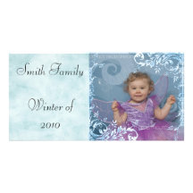 Het Ijs PhotoCard van de winter Foto Wenskaarten