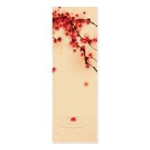 Het Japanse Art. van de Herfst Visitekaartje