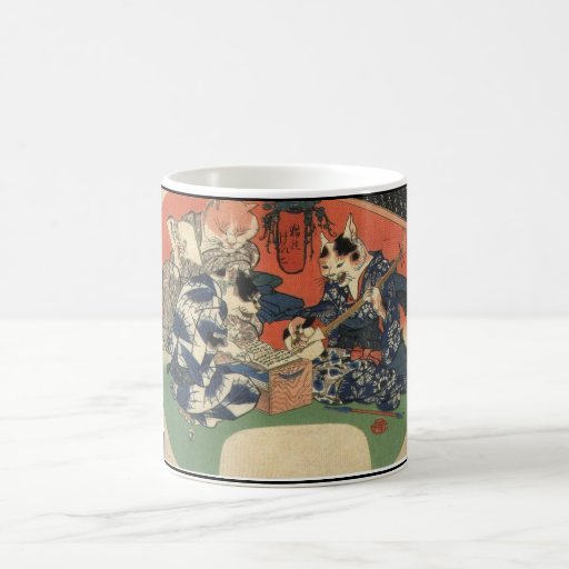 Het Japanse Schilderen c. 1800's Koffie Mokken