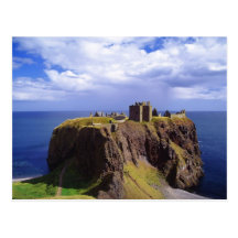 Het Kasteel van Dunnottar in Groot-Brittannië Wens Kaart
