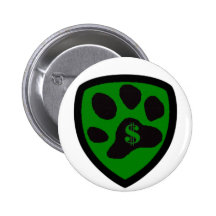 Het Kenteken van de Dollars van de tijger (Geregel Speldbutton