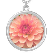 Het Ketting van de Dahlia van de perzik