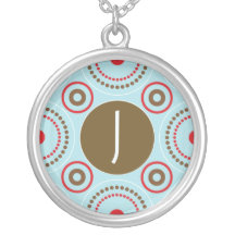 Het Ketting van het monogram - Aanvankelijk J