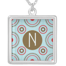 Het Ketting van het monogram - Brief N