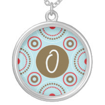 Het Ketting van het monogram - Brief O