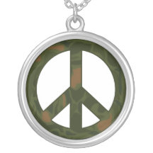 Het Ketting van het Teken van de Vrede van Camo