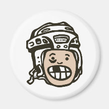 Het Kind van het hockey Koelkast Magneetje
