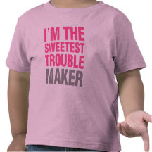 Het kinder overhemd van de Maker van het probleem T-shirts