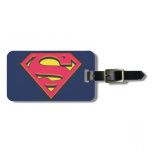 Het klassieke Logo van de Superman bagage labels
