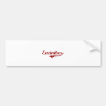 Het Klassieke Ontwerp van Californië van Escalon Bumperstickers