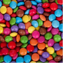Het kleurrijke Snoep van de Chocolade Foto Uitsnede