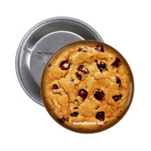 Het Koekje van de Chocoladeschilfer Speld Buttons