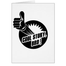 Het Koele Verhaal Bro van Incredistory Wenskaart