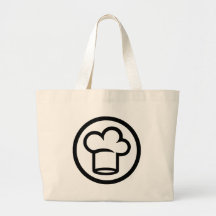 Het kokende pet van de chef-kok canvas tas