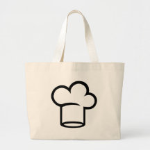 Het kokende pet van de chef-kok canvas tas